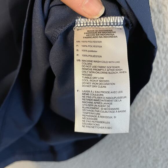 ADIDAS ATLANTA BRAVES WARMUP JACKET Blue GRAY MENS Large - Picture 13 of 16